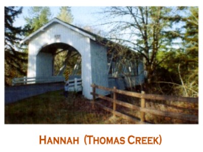 HANNAH Covered BRIDGE